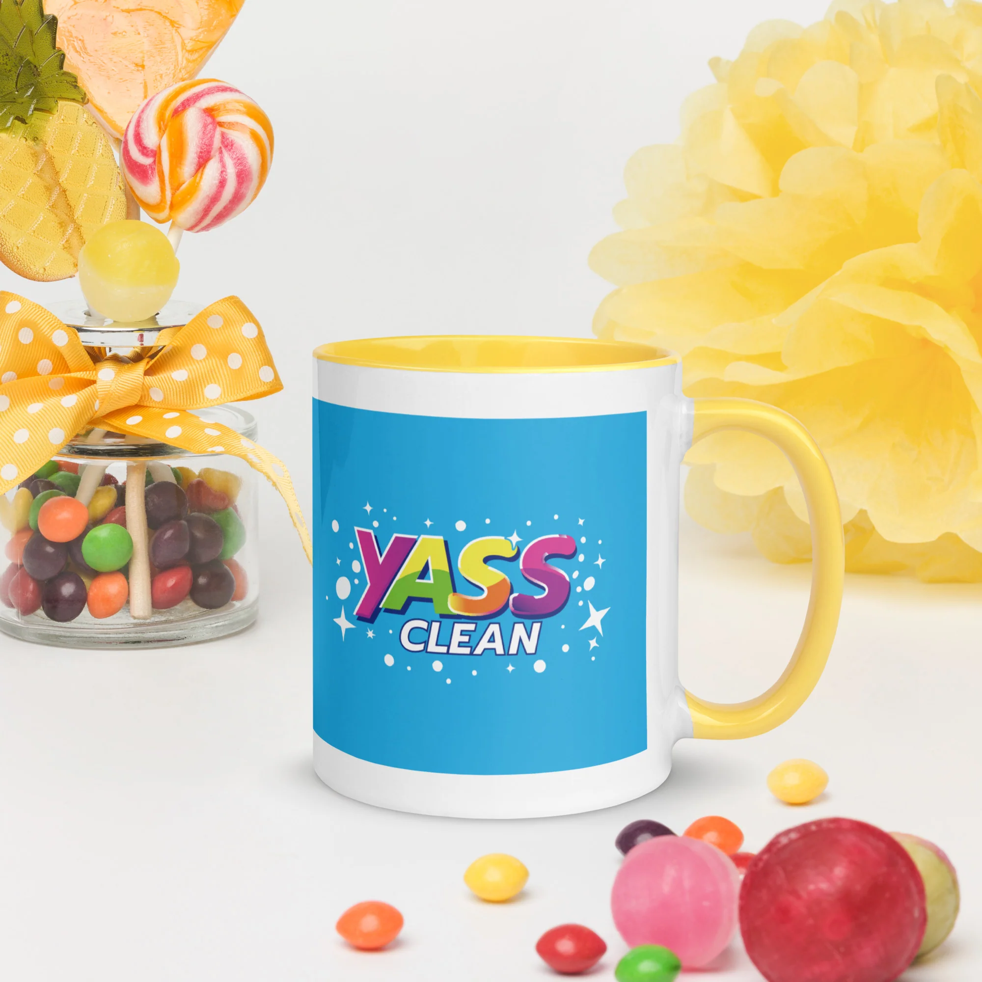 Mug with Color Inside - Image 3